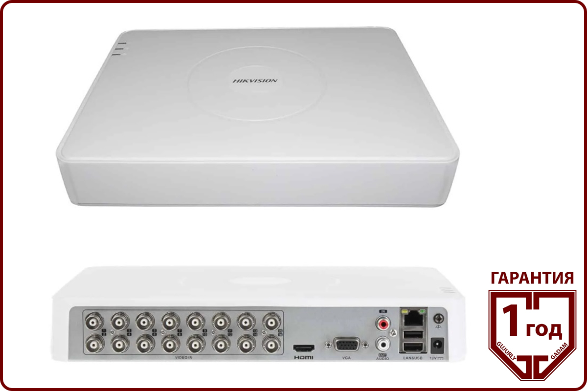 Регистратор аналоговый DS-7116HGHI-F1 (Карточка) 2