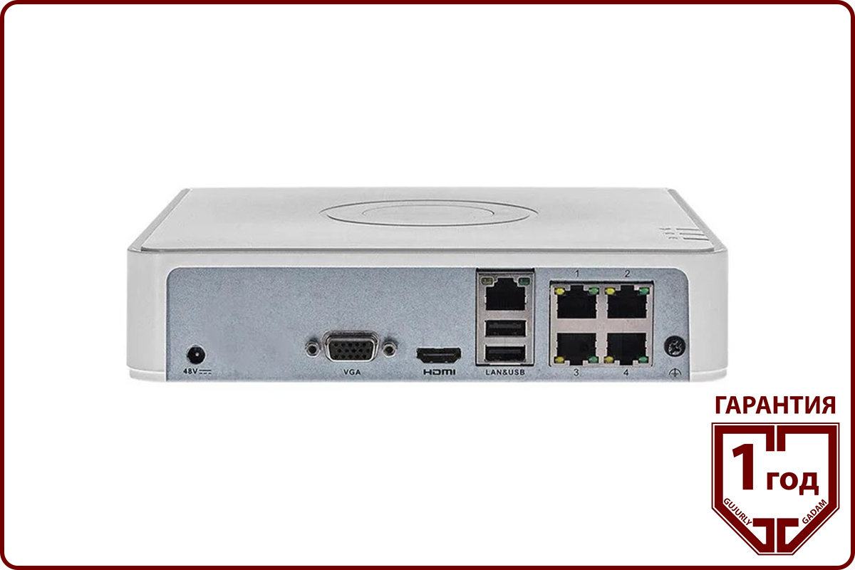 Регистратор цифровой DS-7104NI-Q1 (4P) (Карточка) 2