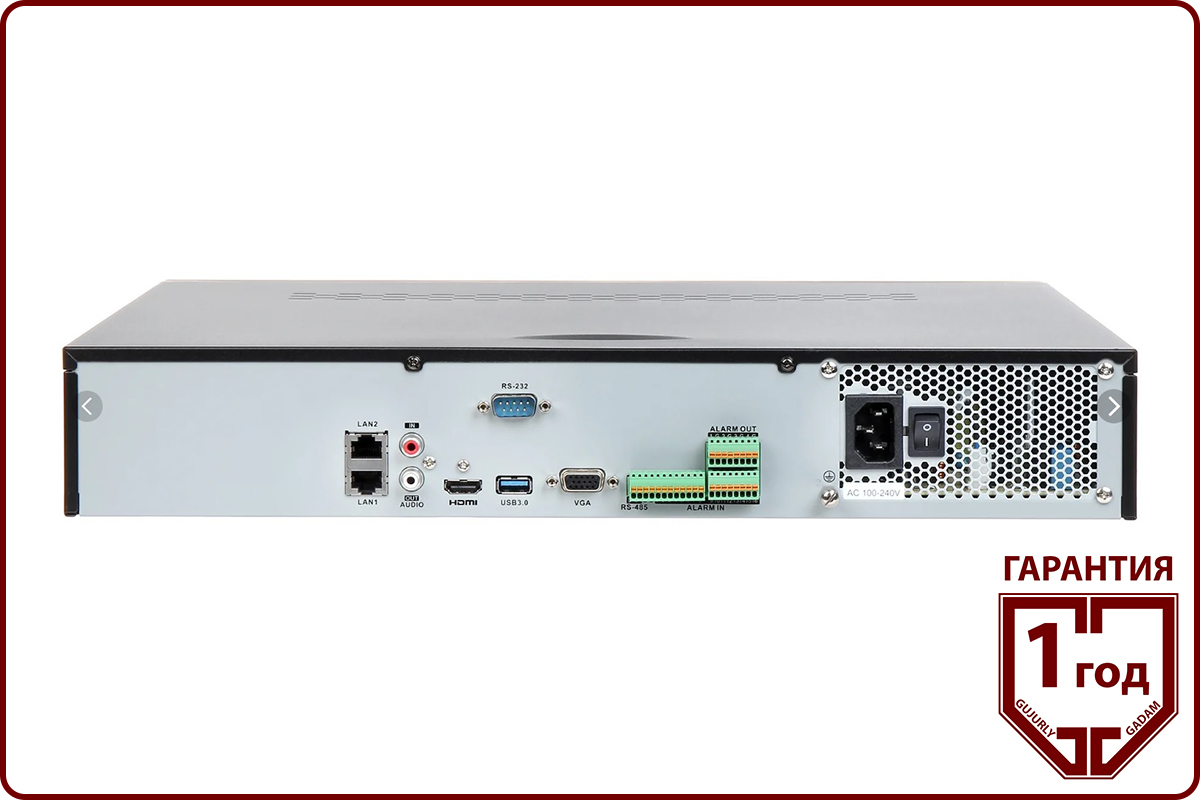 Регистратор цифровой DS-7732NI-K4(Карточка) 2